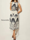 floral-loose-midi-beach-boho-dress