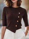 asymmetric-button-accent-ribbed-knit-top