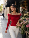 off-the-shoulder-faux-fur-collar-ribbed-knit-sweater