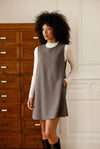 robe-courte-trapeze-taupe-rolly
