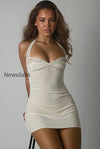 lace-trim-satin-halter-mini-dress