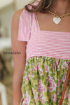 floral-stripe-patchwork-mini-boho-dress