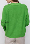 v-neck-cropped-batwing-cardigan