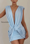 twist-plunging-bodycon-mini-dress