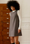 robe-courte-trapeze-taupe-rolly