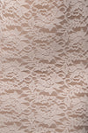 Cream Midnight Promise Lace Maxi Dress