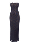 Navy Midnight Promise Lace Maxi Dress