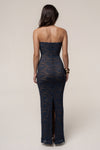 Navy Midnight Promise Lace Maxi Dress