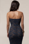 Navy Midnight Promise Lace Maxi Dress