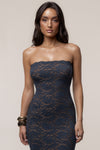 Navy Midnight Promise Lace Maxi Dress