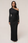 Black Opulent Metallic Bodysuit