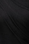 Black Opulent Metallic Bodysuit