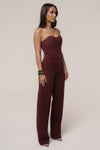 Burgundy Stay Sharp Trouser