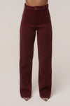Burgundy Stay Sharp Trouser