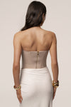 Natural Fenix Reversible Linen Corset