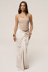 Natural Fenix Reversible Linen Corset