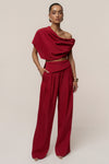 Red Executive Trousers