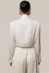 Buttercream Visionary Pleated Bodysuit