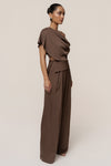 Chocolate Executive Trousers