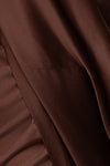 Brown  Dolce Drape Dress