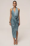 Seafoam Dolce Drape Dress