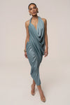 Seafoam Dolce Drape Dress