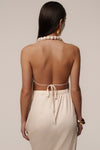 Champagne Dolce Drape Dress
