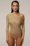 Gold Opulent Metallic Bodysuit
