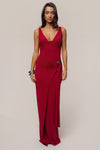 Red Divine State Maxi Dress