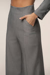 Heather Grey Power Move High Waist Trouser