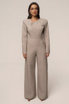 Heather Beige Power Move Bodysuit
