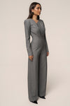 Heather Grey Power Move High Waist Trouser