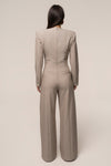 Heather Beige Power Move Bodysuit