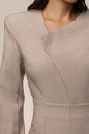 Heather Beige Power Move Bodysuit
