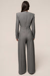 Heather Grey Power Move High Waist Trouser