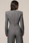 Heather Grey Power Move Bodysuit