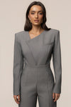 Heather Grey Power Move Bodysuit