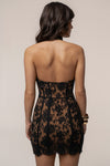 Black Second Look Lace Mini Dress