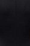 Black Margot Mock Neck Dress