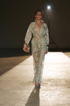Sage Organza Floral Blouse