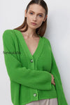 v-neck-cropped-batwing-cardigan