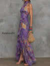 boho-elegant-floral-halter-chiffon-maxi-dress