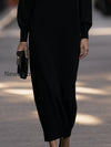 turtleneck-drop-shoulder-relaxed-knit-maxi-sweater-dress
