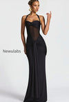 sheer-mesh-sash-bodycon-maxi-dress