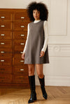 robe-courte-trapeze-taupe-rolly