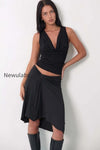 plaid-asymmetric-midi-skirt